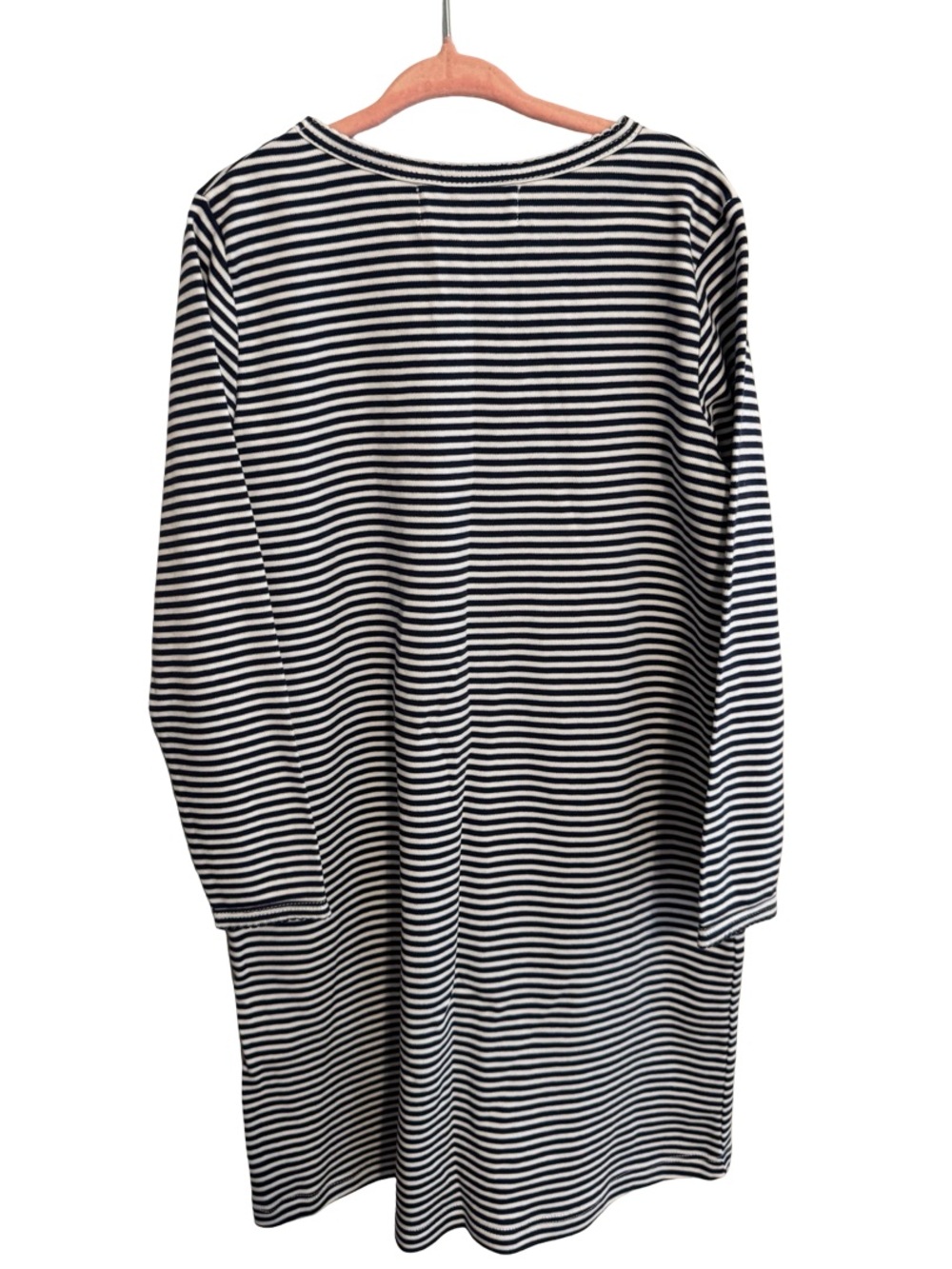 CPC Childrenswear Jillian Dress Size 7 Blue White Stripe Casual Girls Dress NWT - Picture 2 of 6